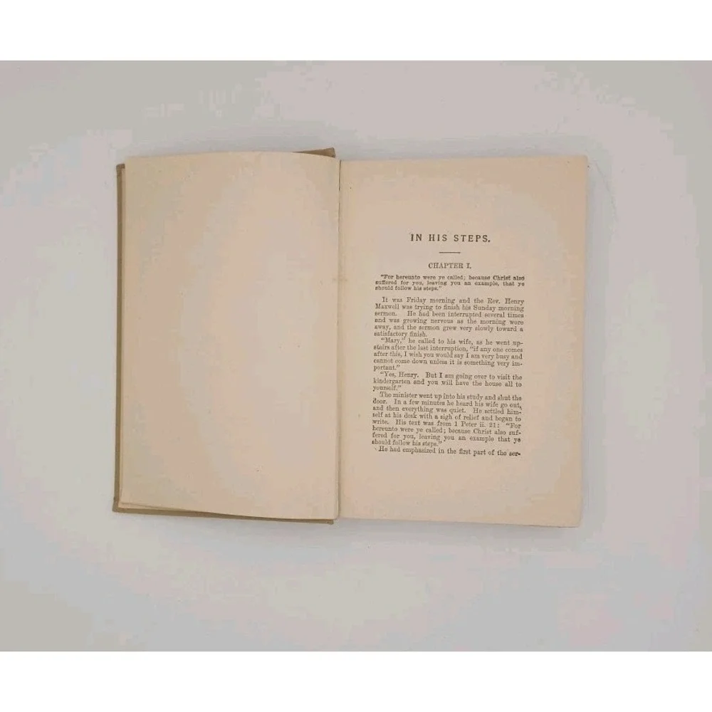 In His Steps, by Charles M. Shelton 